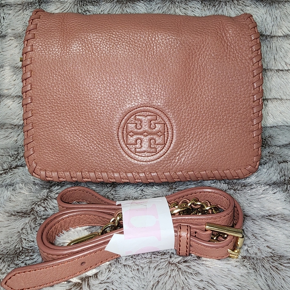 Tory Burch Marion Whipstitch Convertible Crossbody